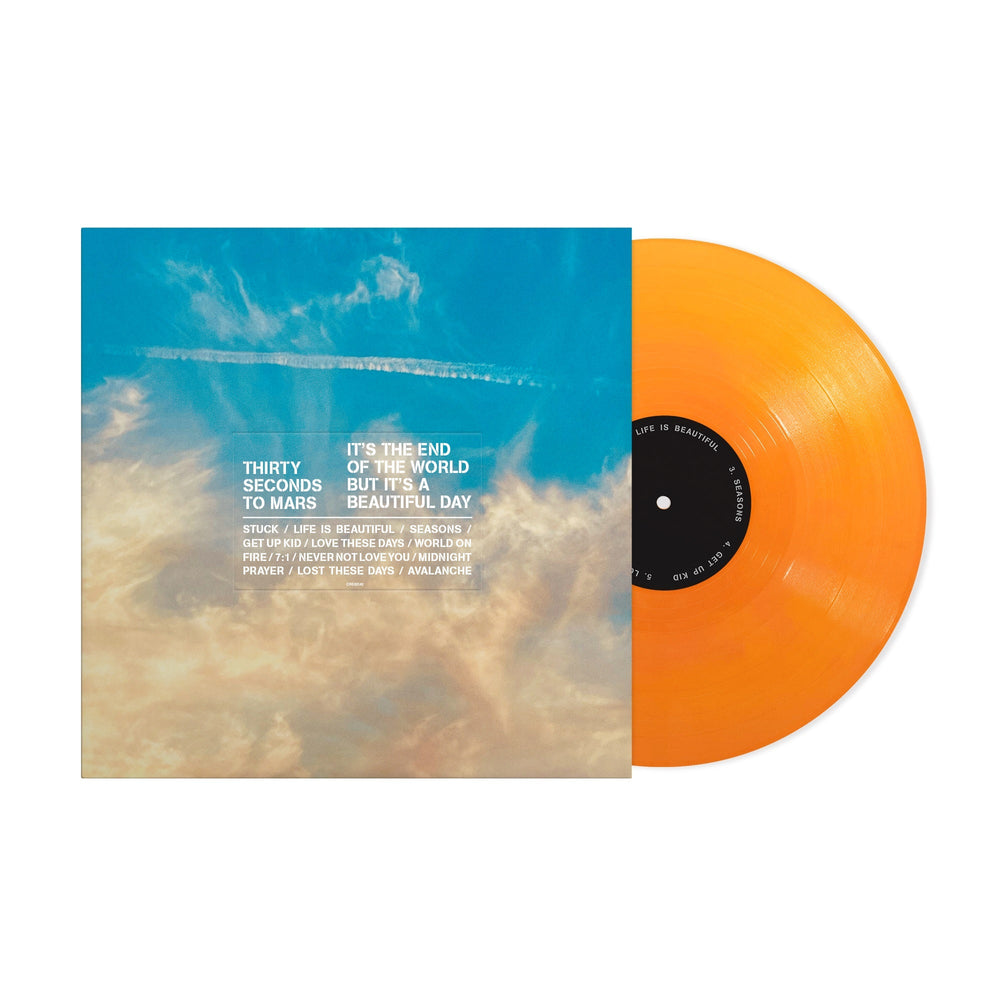 Thirty Seconds To Mars - It's The End Of The World But It's A Beautiful Day [Tangerine LP] [Vinyl]