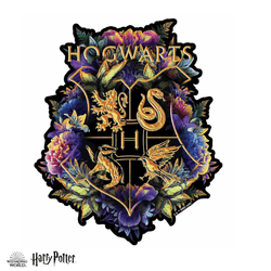 Harry Potter - Hogwarts Crest - Fine Oddities Wooden Jigsaw Puzzle (Online Order Only)