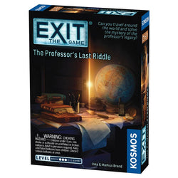 EXIT: The Professor's Last Riddle (ONLINE ORDER ONLY)