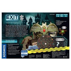 EXIT: Nightfall Manor (with Puzzle) (ONLINE ORDER ONLY)