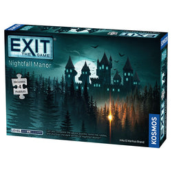 EXIT: Nightfall Manor (with Puzzle) (ONLINE ORDER ONLY)