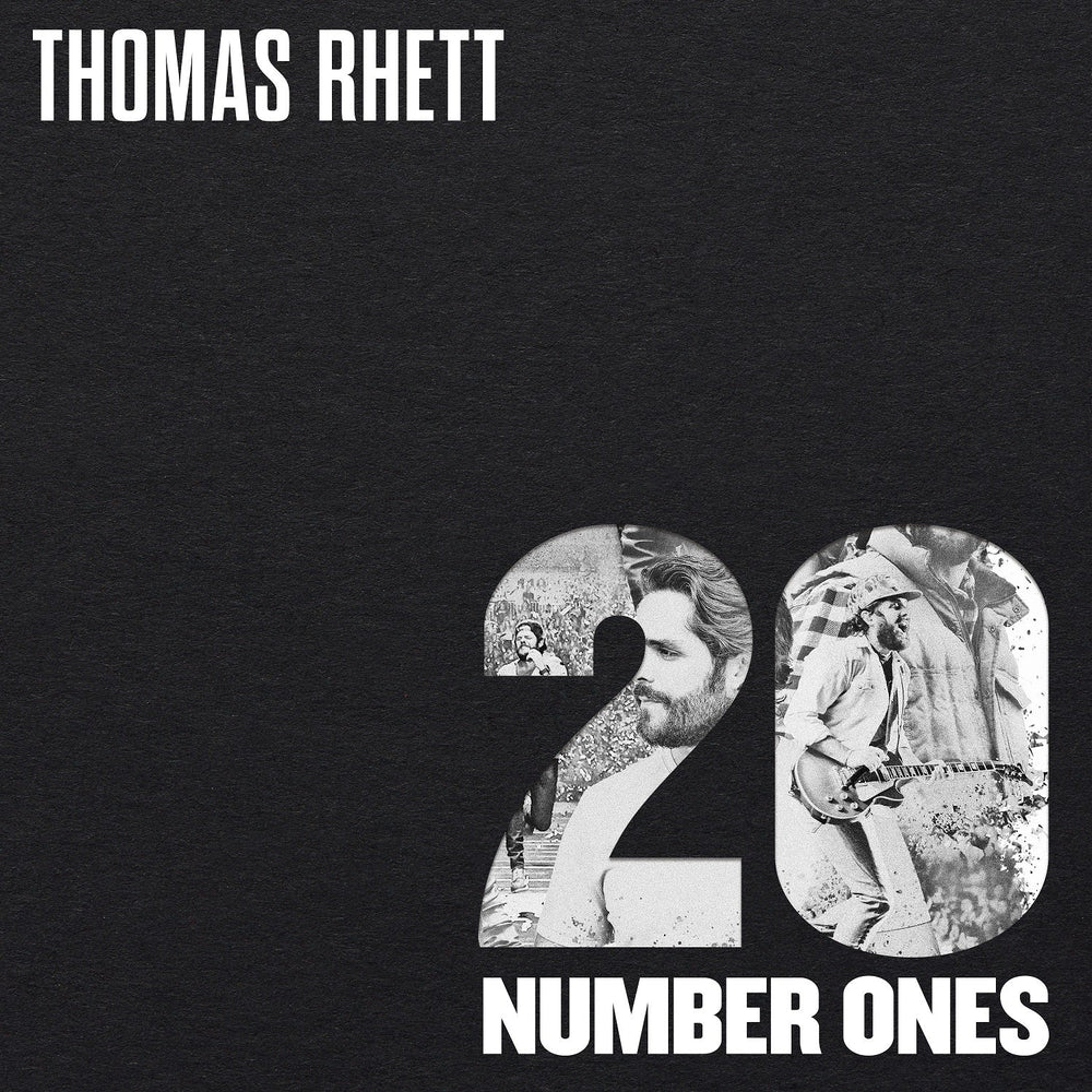 Thomas Rhett - 20 Number Ones [Silver Metallic 2 LP] [Vinyl] (ONLINE ORDER ONLY)