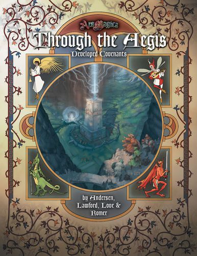 Through the Aegis hardcover (ONLINE ORDER ONLY)