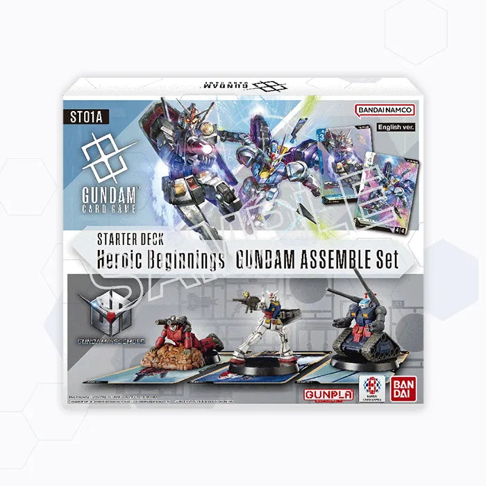 Starter Deck 01: Heroic Beginnings - Gundam Assemble Starter Set (Online Order Only)