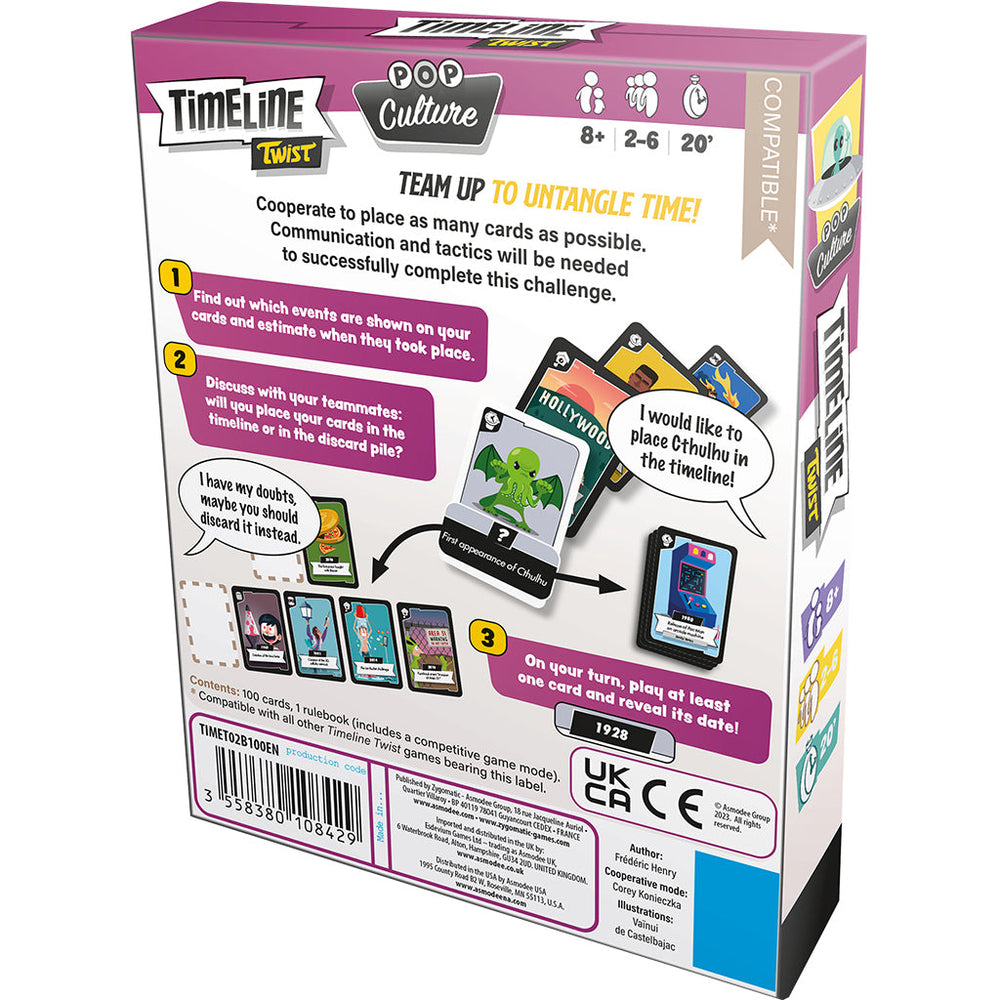 Timeline Twist - Pop Culture (ONLINE ORDER ONLY)