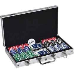Seattle Seahawks 300 Piece Poker Set (ONLINE ORDER ONLY)