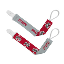 Ohio State Buckeyes - Pacifier Clip 2-Pack (ONLINE ORDER ONLY)