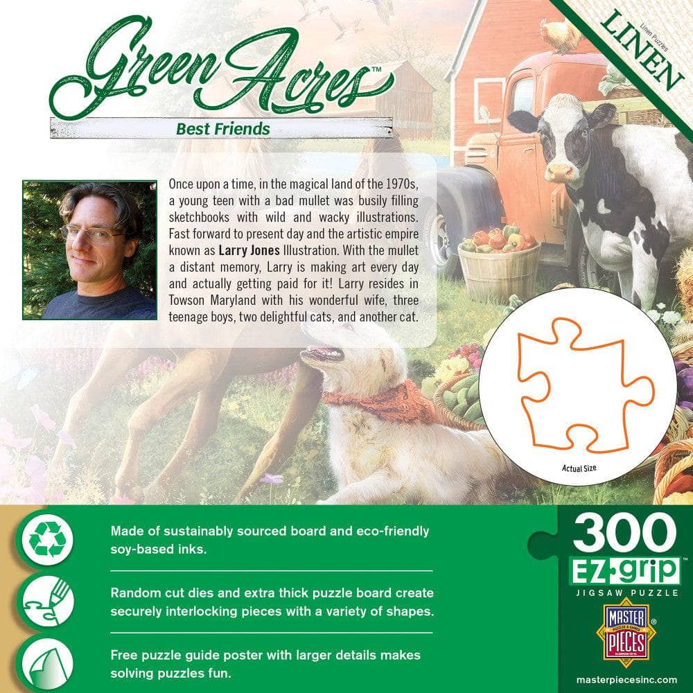 Green Acres - Best Friends 300 Piece EZ Grip Jigsaw Puzzle (ONLINE ORDER ONLY)