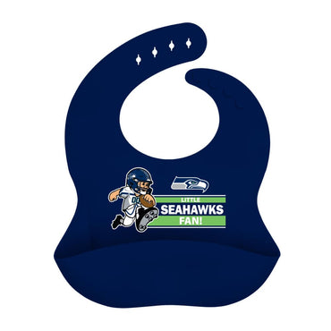 Seattle Seahawks - NFL Silicone Bib (ONLINE ORDER ONLY)