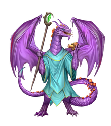 Battlezoo Dragons: Leshy Dragons for Foundry VTT (Online Order Only)