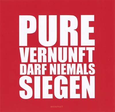 TOCOTRONIC - Pure Vernunft Darf Niemals Siegen [CD] (ONLINE ORDER ONLY)