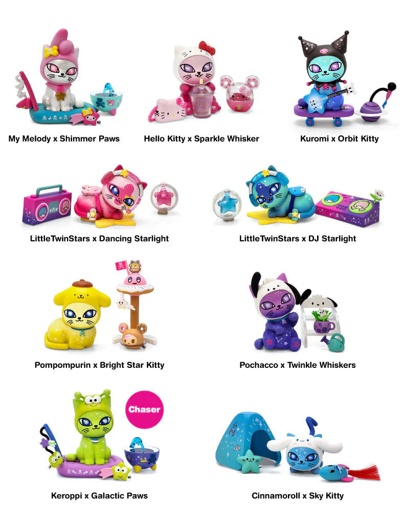 tokidoki x Hello Kitty and Friends Galactic Cats Blind Box (1 Blind Box) (ONLINE ORDER ONLY)