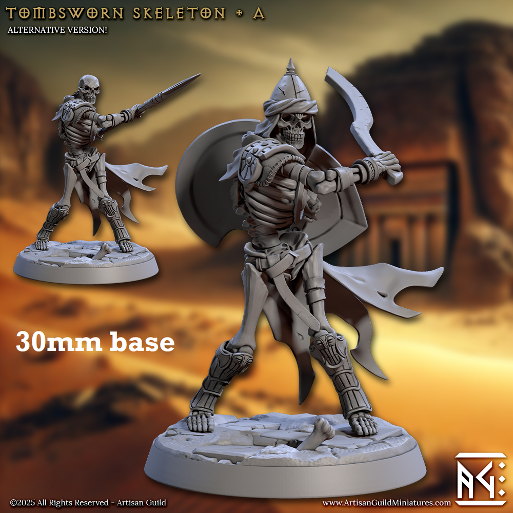 Tombsworn Skeleton: Sculpt A (Online Only)