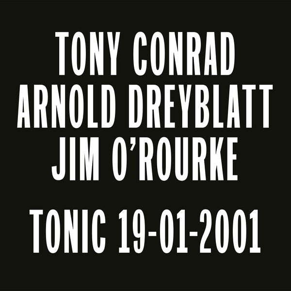 Tonic 19-01-2001 [Vinyl] (ONLINE ORDER ONLY)