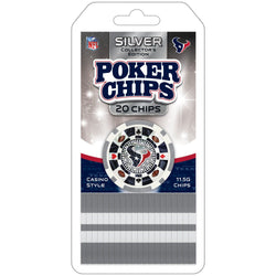 Houston Texans 20 Piece Poker Chips (ONLINE ORDER ONLY)