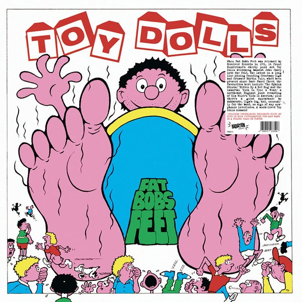 TOY DOLLS - Fat Bobs Feet (Blue Vinyl) [Vinyl] (ONLINE ORDER ONLY)