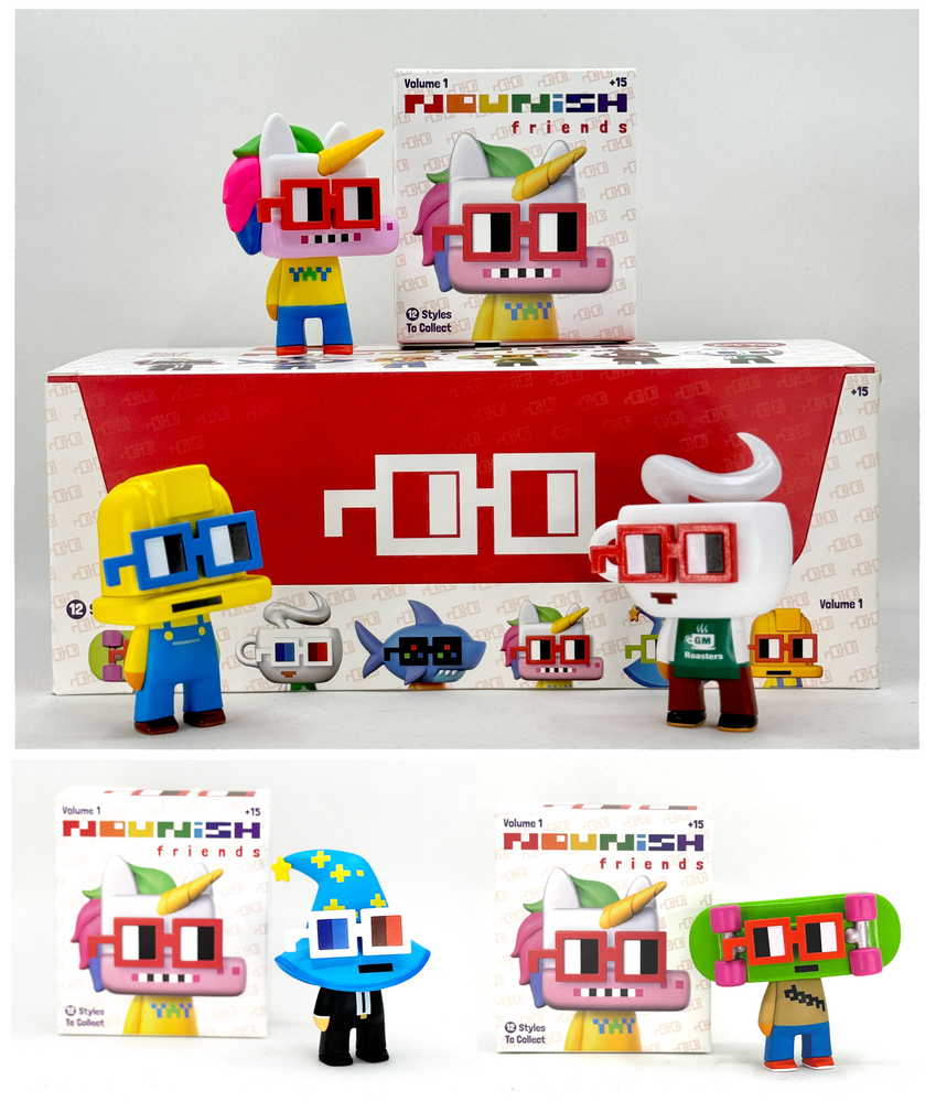 Nounish Friends Sealed Display Case (ONLINE ORDER ONLY)