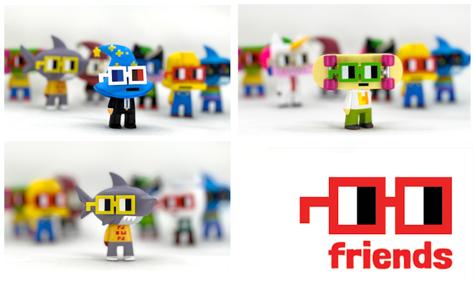Nounish Friends Sealed Display Case (ONLINE ORDER ONLY)