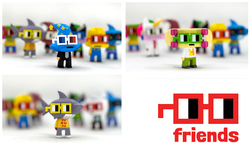 Nounish Friends Sealed Display Case (ONLINE ORDER ONLY)