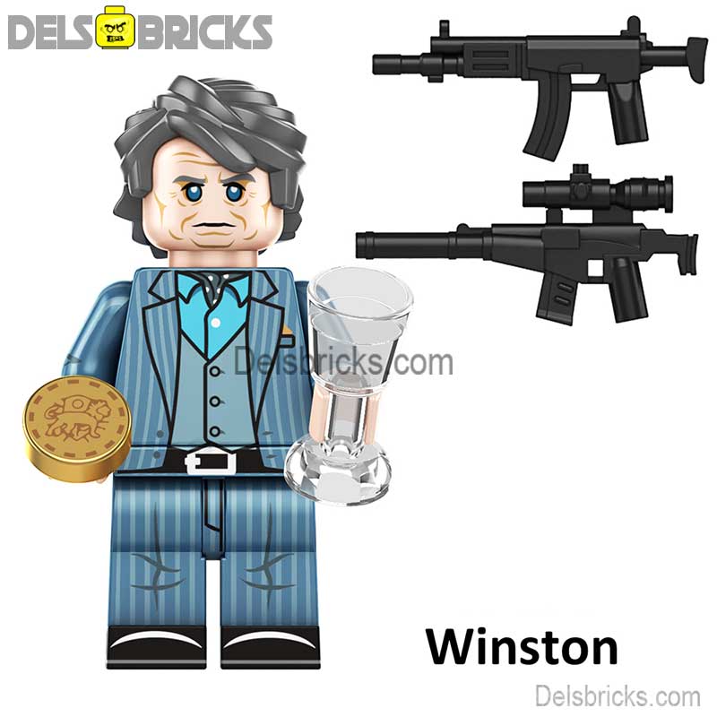 Winston John Wick Movie Characters Minifigures (ONLINE ORDER ONLY)