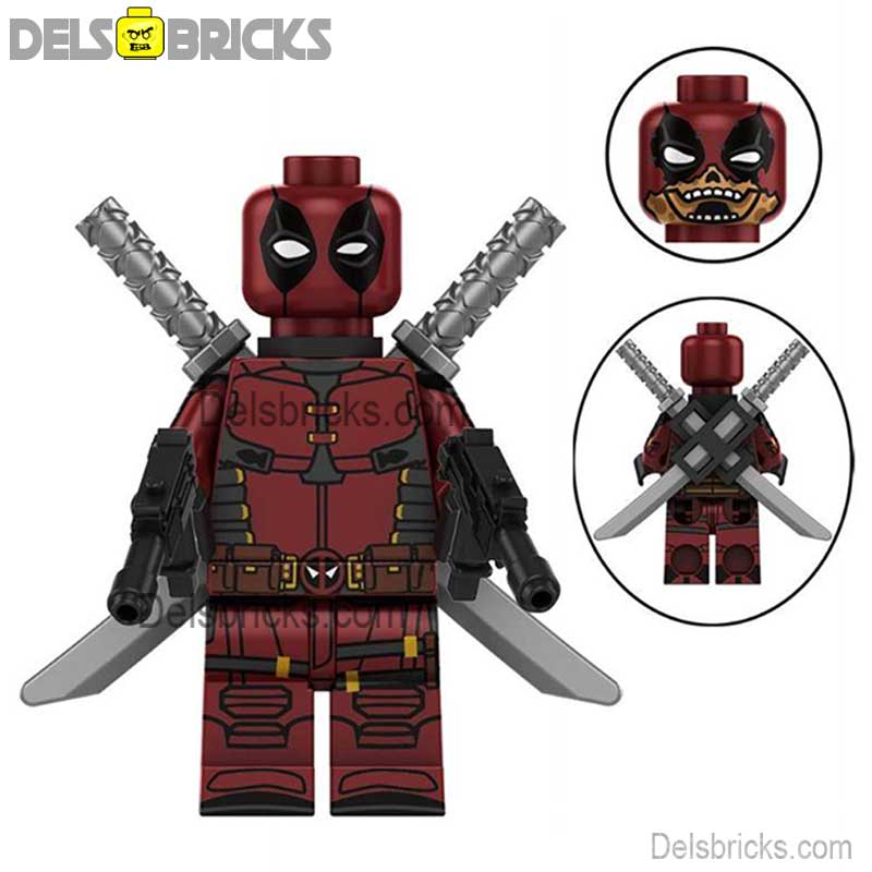Deadpool 3 Lego marvel Custom Minifigures NEW (ONLINE ORDER ONLY)