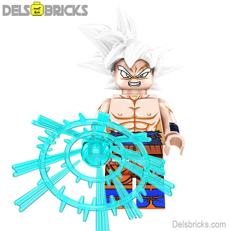 Son Goku White Dragon Ball Z Super Lego Minifigures Anime Custom Toys (ONLINE ORDER ONLY)