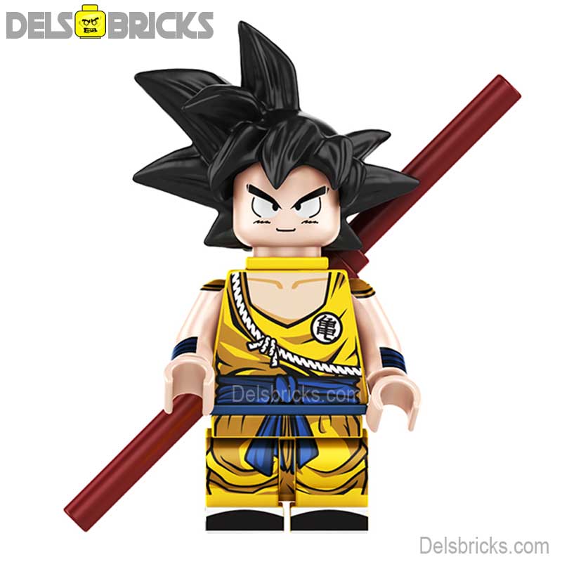 Son Goku Dragon Ball Z Super Lego Minifigures Anime Custom Toys New (ONLINE ORDER ONLY)