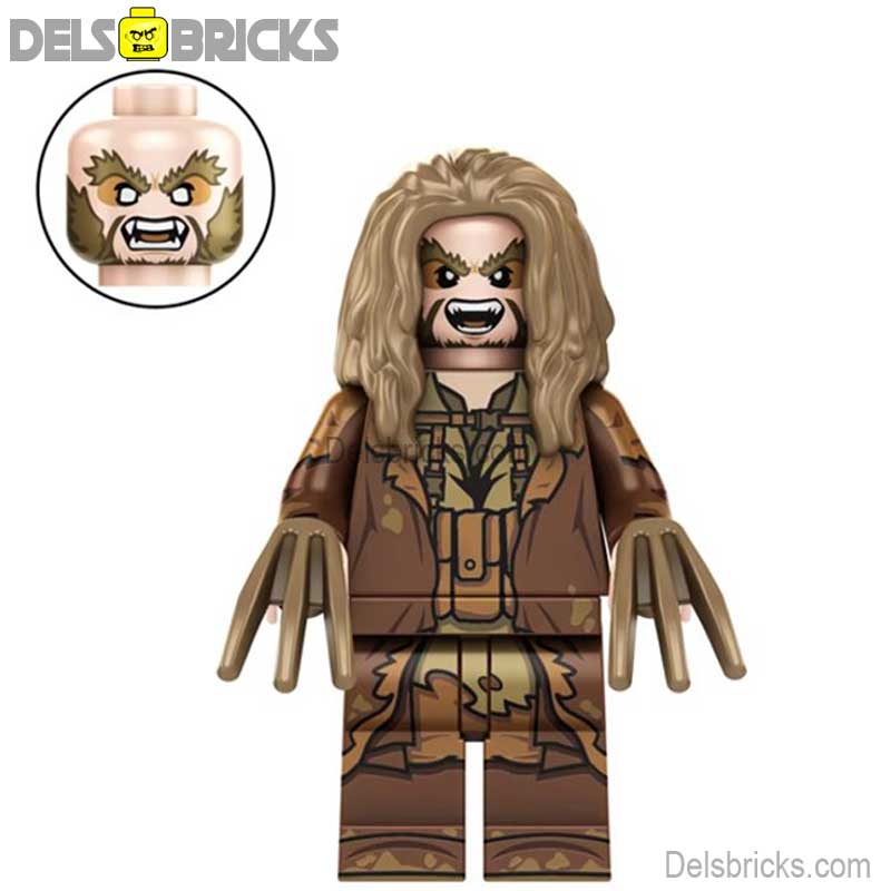 sabretooth from Deadpool & Wolverine Movie Lego Minifigures Custom Toys (ONLINE ORDER ONLY)