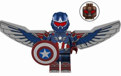 Captain America Falcon Custom Minifig (Online Only)