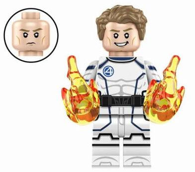 Flame Hero Custom Minifig (Space Suit) Custom Minifig (Online Only)