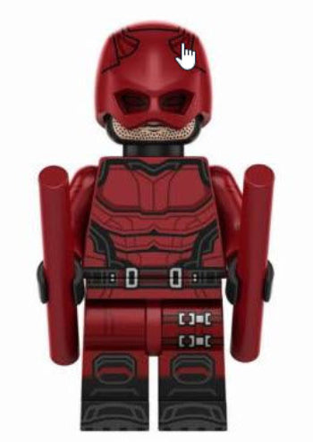 Blind Vigilante Custom Minifig (Online Only)