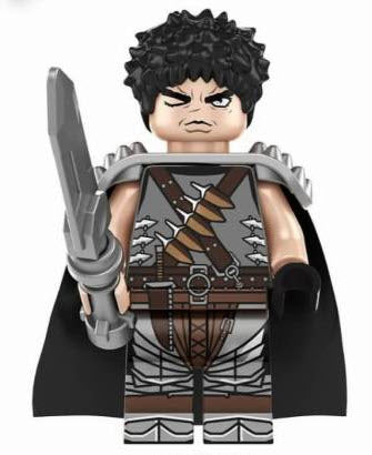 Guts Custom Minifig – Berserker Warrior from Berserk (Online Only)
