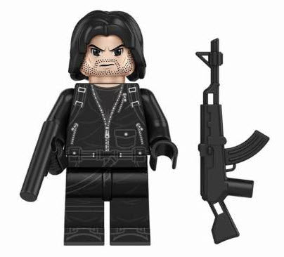 Winter Soldier Custom Minifig (Online Only)