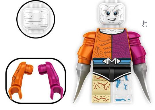 Metamorpho Custom Minifig (Online Only)