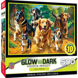 Hidden Images - Trail Running 500 Piece Jigsaw Puzzle (ONLINE ORDER ONLY)