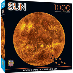 The Sun - 1000 Piece Round Jigsaw Puzzle (ONLINE ORDER ONLY)