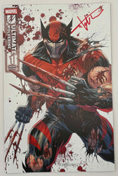 [Signed by Tyler Kirkham] Ultimate Wolverine #1  Unknown Tyler Kirkham Excl Prem Var (ONLINE ORDER ONLY)