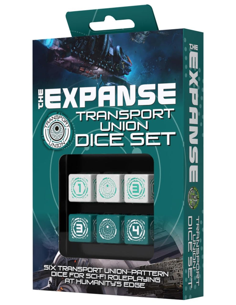The Expanse: Transport Union Dice Set (ONLINE ORDER ONLY)