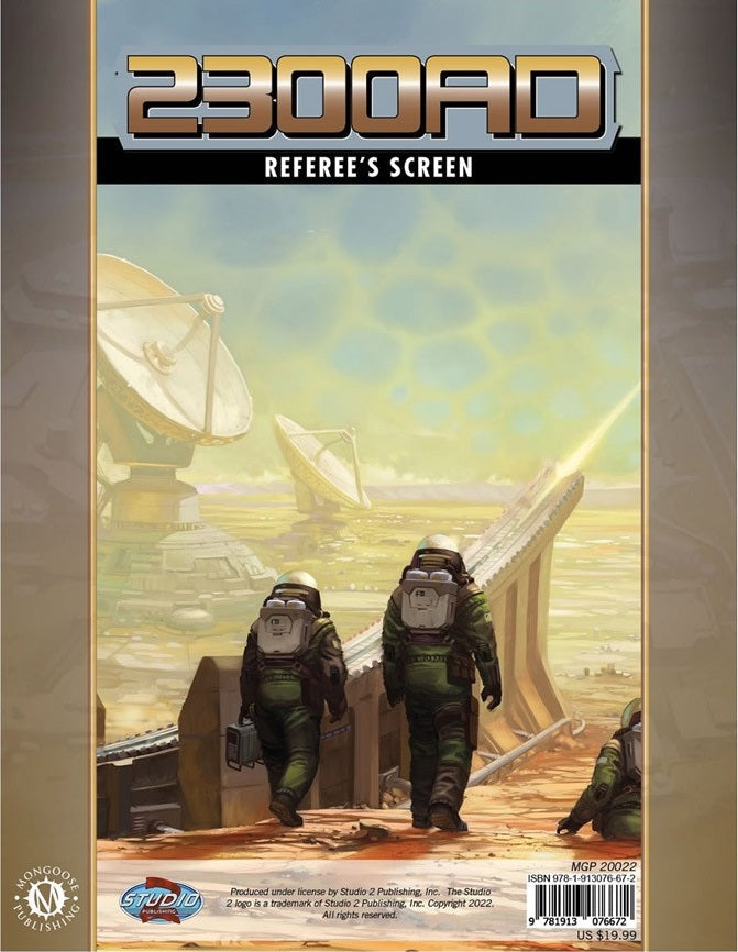 Traveller 2300AD Referee's Screen (Online Only)