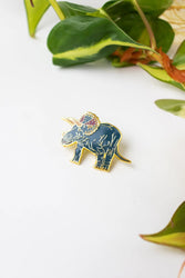 Triceratops Enamel Pin (Triceratops horridus) (ONLINE ORDER ONLY)