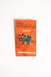 Triceratops Enamel Pin (Triceratops horridus) (ONLINE ORDER ONLY)