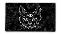Trippy Cat Gaming Mat (ONLINE ORDER ONLY)