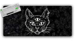 Trippy Cat Gaming Mat (ONLINE ORDER ONLY)