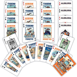 Auburn Tigers Fan Deck Playing Cards - 54 Card Deck (ONLINE ORDER ONLY)