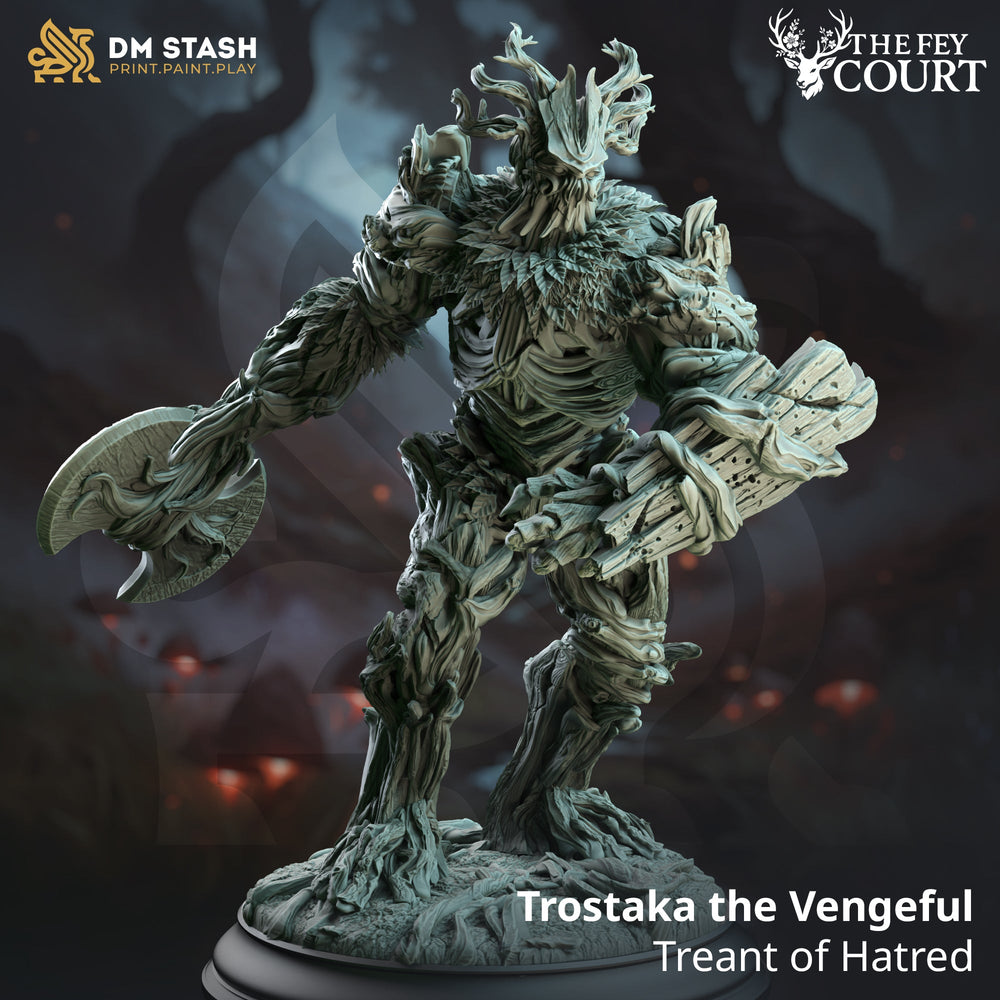 Trostaka the Vengeful, Treant of Hatred (Online Only)