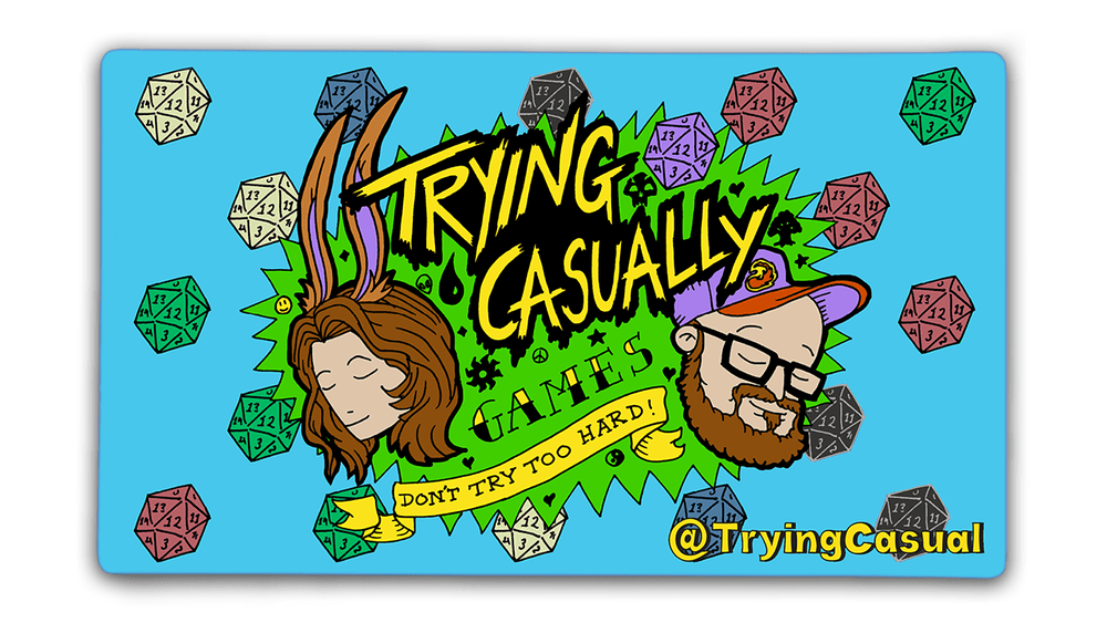Trying Casually Playmat (ONLINE ORDER ONLY)