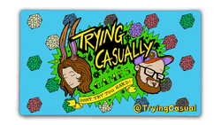 Trying Casually Playmat (ONLINE ORDER ONLY)