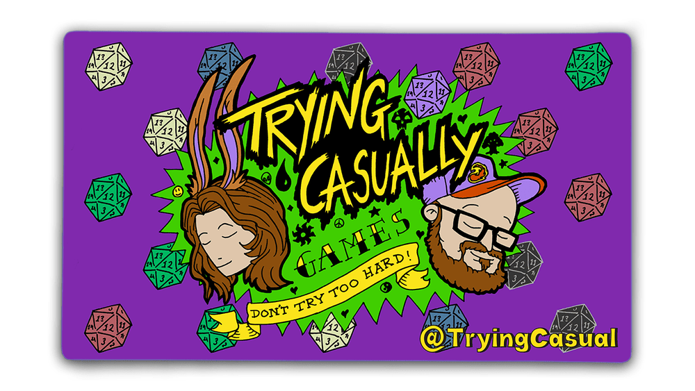 Trying Casually Purple Playmat (ONLINE ORDER ONLY)
