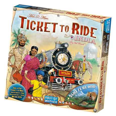 Ticket to Ride: India Map Collection 2 (ONLINE ORDER ONLY)