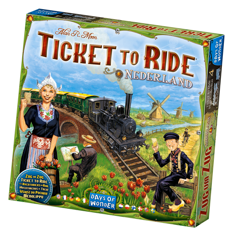 Ticket to Ride: Nederland Map Col 4 (ONLINE ORDER ONLY)